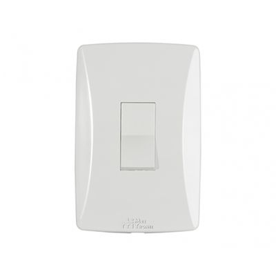 Interruptor Petra Simp Vertical C/Pl S-E1Vp-81001V