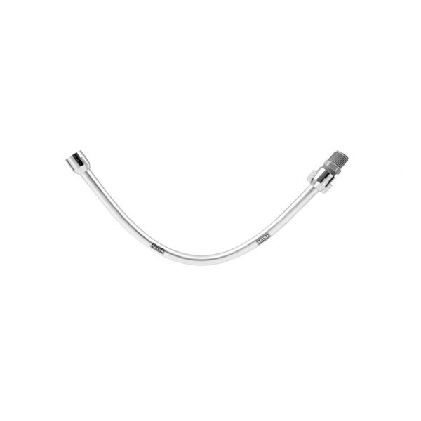 Engate Flexivel Cromado 60Cm 1/2 C/ Niple* Engate Flexivel Cromado 60Cm 1/2 C/ Niple*