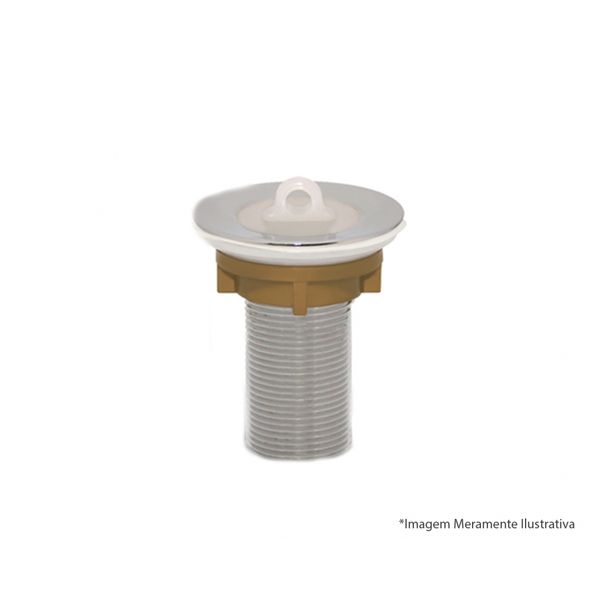 Valvula Lav Abs Cromado S/Ladrao Blister