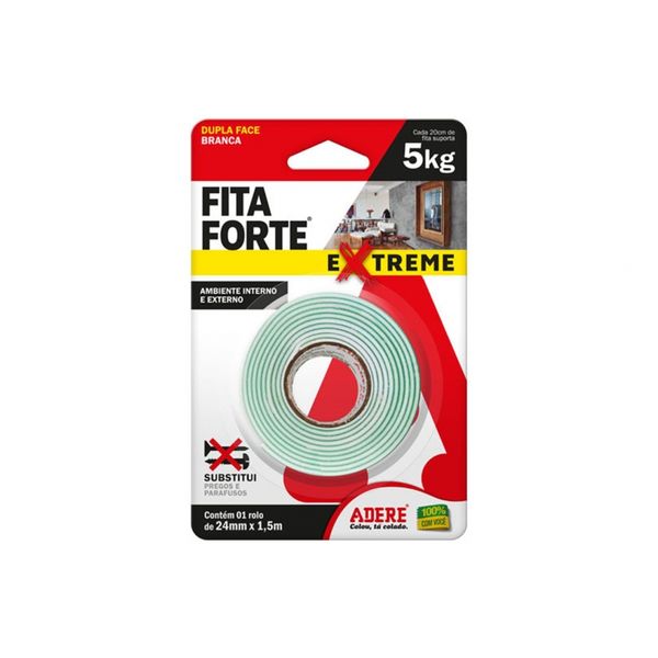 Fita Dupla Face Adere Extreme 24Mmx1,5M