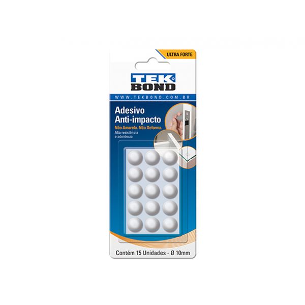 Batente Protetor Tekbond Gota B M 10Mm 15Pcs Blister Batente Protetor Tekbond Gota B M 10Mm 15Pcs Blister