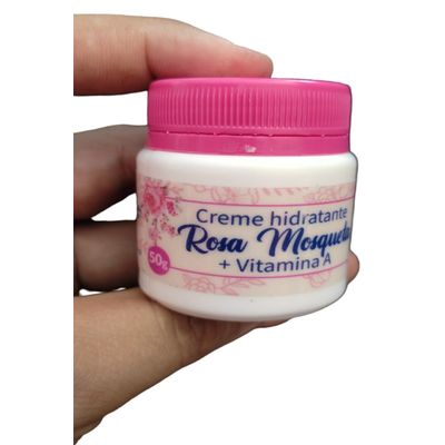 Creme Hidratante Rosa Mosqueta Vitamina A  50g