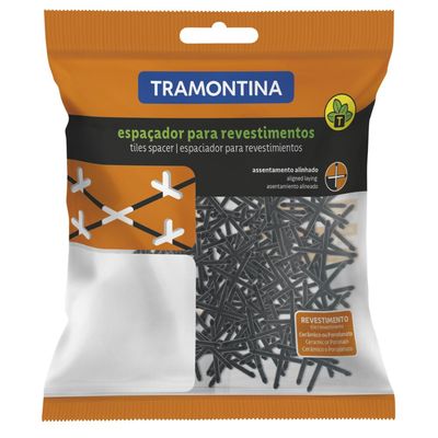 Espaçador Cruzeta Plástico Tramontina 1,5 mm (Saco com 100 un.)