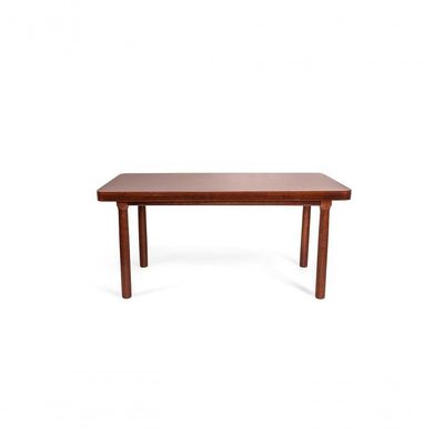 Mesa De Jantar Retangular 4 Lugares 140X80 França Imbuia