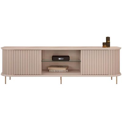 Rack Para Sala De Estar Tv 75 Pol Atlantis D05 Off White