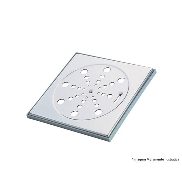 Grelha Aco Inox Rotat Quad 10Cm Blister Grelha Aco Inox Rotat Quad 10Cm Blister