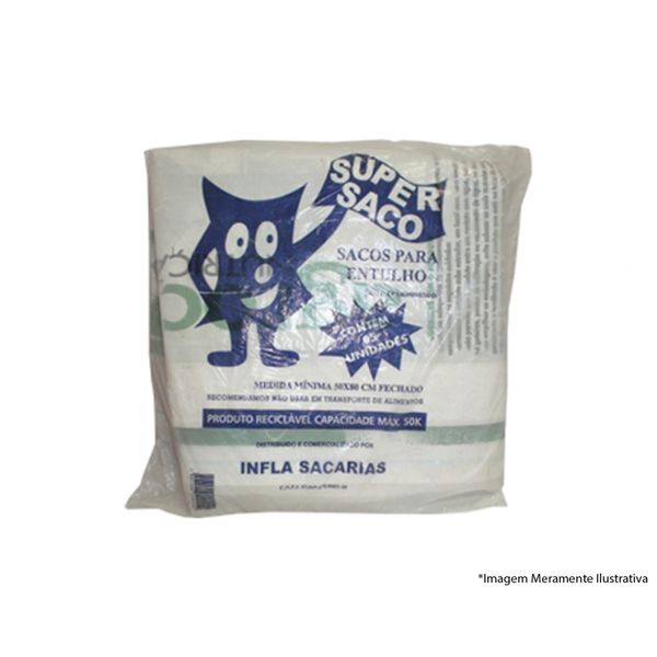 Saco Entulho 50L 5Pcs