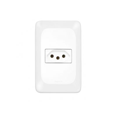 Tomada Pial Pop 2P+T 20A 4X2 Lgx03020 C/Placa