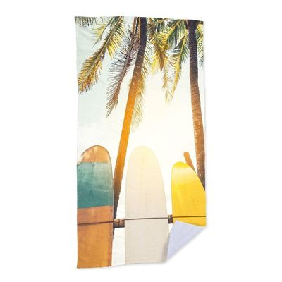 Toalha De Praia Pranchas De Surf  criativas e clássicas