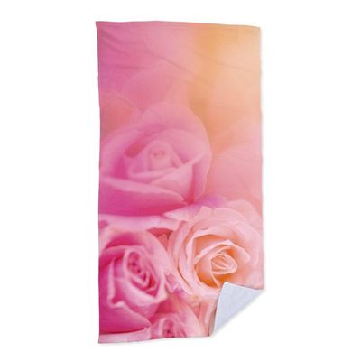 Toalha De Praia Buquê De Rosas  criativas e clássicas