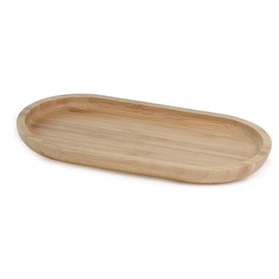 Bandeja Oval Ecokitchen Em Bambu Mimo Style 24cm