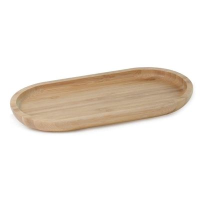 Bandeja Oval Ecokitchen Em Bambu Mimo Style 24cm