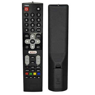 Controle Remoto Tv Philco Lcd-smart Preto Le-7054
