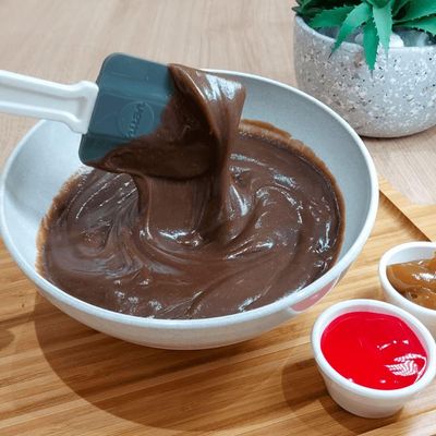 Espátula Pão-duro De Silicone Cinza 24cm Linha Platinum Vem