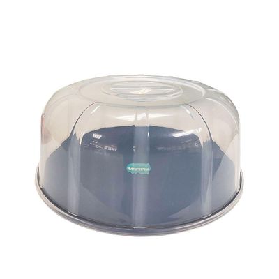 Boleira Elegance Redonda Com Tampa 30cm Preta Em Polipropileno Linha Tropical Vem