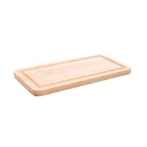 Tábua Decoração Petisco Em Bambu Hire 20cm X 10cm X 1cm