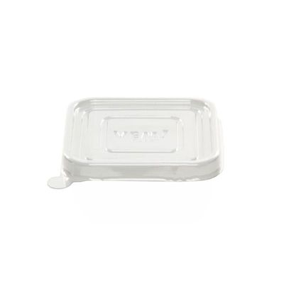 Tampa Descartável Para Travessa 11x11 250ml Natural Em Pvc Vem (1.800 Un.)