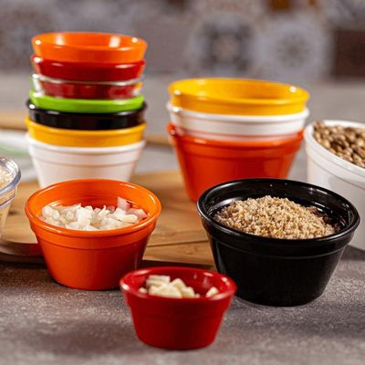 Ramequim Cheff 240ml Preto Em Policarbonato Linha Profissional Cook Vem