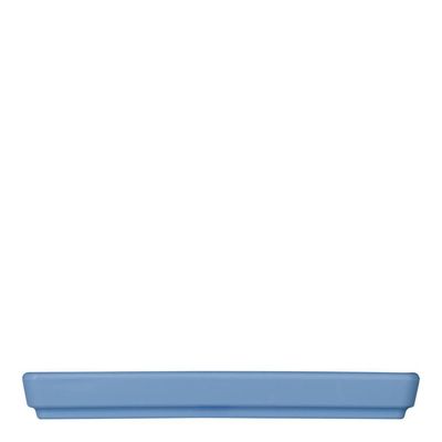 Prato Square Quadrado 13,5x13,5 Azul Em Polipropileno Linha Tendência Vem