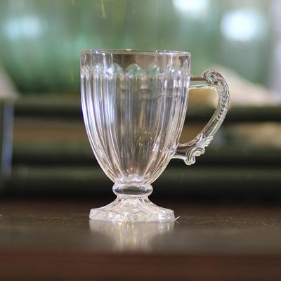 Jogo 8 Xícaras De Chá Cristal Renaissance 200ml Lyor