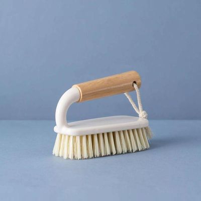 Escova De Limpeza Multiuso Com Cabo De Bambu Oikos:off White