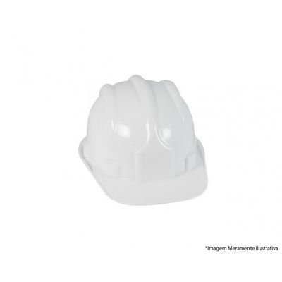 Capacete Seguranca Aba Frontal Branco