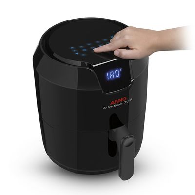 Fritadeira Elétrica Air Fryer Arno Super BFRY 4,2L Preta - 110V