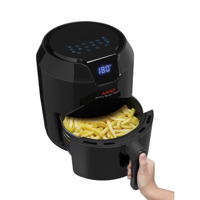Fritadeira Elétrica Air Fryer Arno Super BFRY 4,2L Preta - 110V