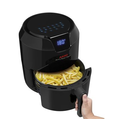 Fritadeira Elétrica Air Fryer Arno Super BFRY 4,2L Preta - 220V