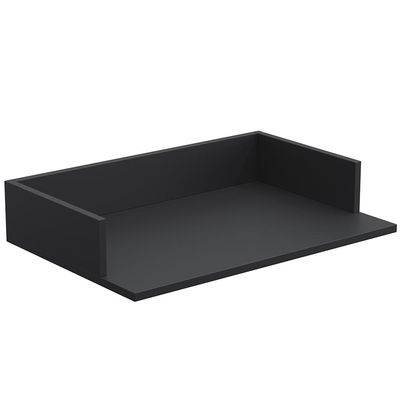 Kit 03 Suportes Suspensos Para Micro-ondas Forno 60x40 cm Class L03 Preto - Lyam Decor