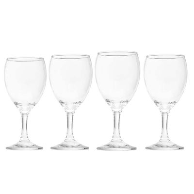 Conjunto de Taças para Vinho Tinto Nadir Figueiredo Windsor 250ml - 6 Peças Transparente