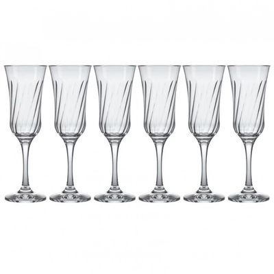 Conjunto de Taças para Champanhe Nadir Lírio 195 ml 6 Peças n/a