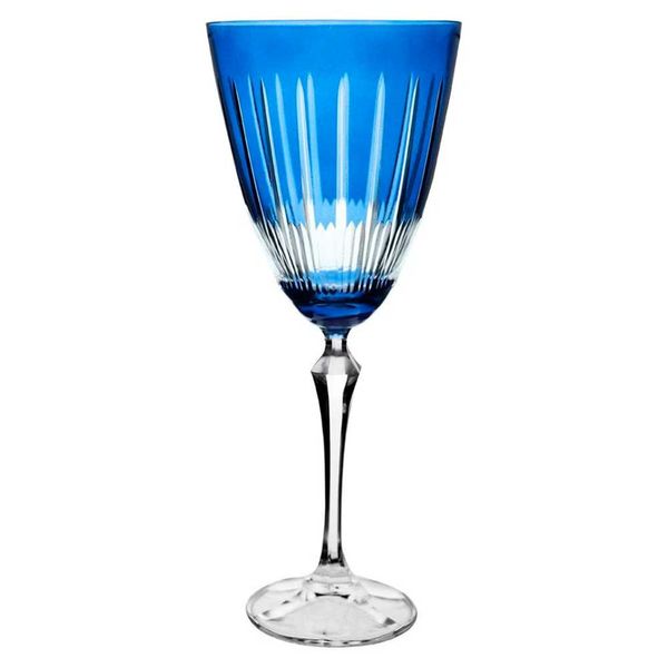 Taça para Vinho Tinto Bohemia Cristal - 250ml Azul