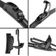 Kit Palheta Limpador Parabrisa Para-brisa Dianteiro VW Fox Crossfox 2003 à 2010