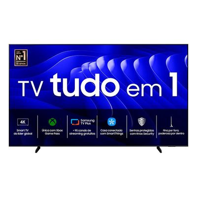 Smart TV 98 Samsung Super Big, Crystal 4K UHD - UN98DU9000GXZD Preto / Bivolt