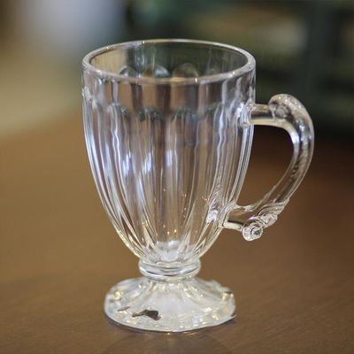 Jogo 4 Xícaras De Chá Cristal Renaissance 200ml Lyor
