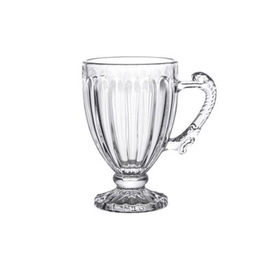 Jogo 6 Xícaras De Chá Cristal Renaissance 200ml Lyor