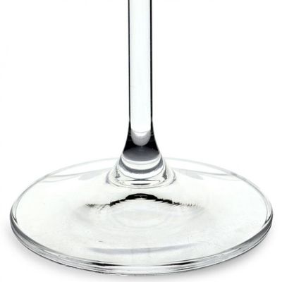 Conjunto de Taças para Vinho Tinto Bohemia Anna 450 ml em Cristal Ecológico 6 Peças Transparente