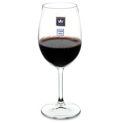 Conjunto de Taças para Vinho Tinto Bohemia Anna 450 ml em Cristal Ecológico 6 Peças Transparente