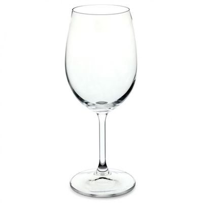 Conjunto de Taças para Vinho Tinto Bohemia Anna 450 ml em Cristal Ecológico 6 Peças Transparente