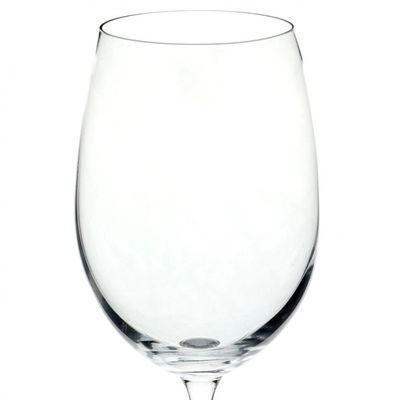 Conjunto de Taças para Vinho Tinto Bohemia Anna 450 ml em Cristal Ecológico 6 Peças Transparente