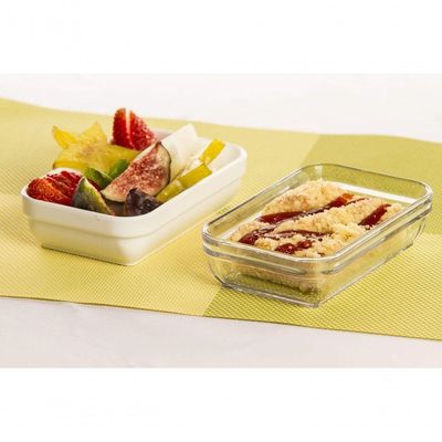 Travessa Cheff Retangular 250ml Preta Em Policarbonato Linha Profissional Cook Vem
