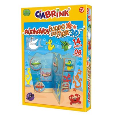 Alinhavos Fundo do Mar 3D - Ciabrink