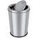 Lixeira Euro Design com Tampa Basculante Inox 5L Inox