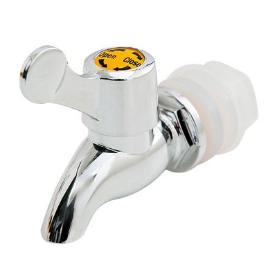 Kit 5 Torneiras Para Suqueira Dispenser Plástico Prata Luxo Filtro Com Vedação