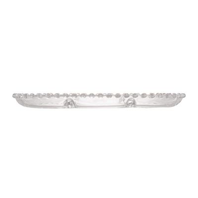 Petisqueira Oval Pearl De Cristal C-3 Divisões Wolff