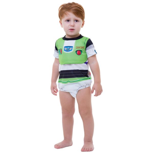 Fantasia Regina Festas Baby Buzz Lightyear Toy Story Tamanho Único