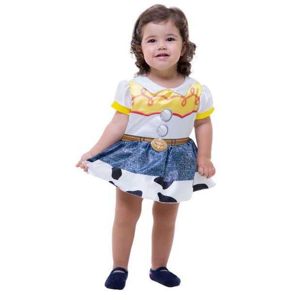 Fantasia Regina Festas Baby Jessie Toy Story Tamanho Único