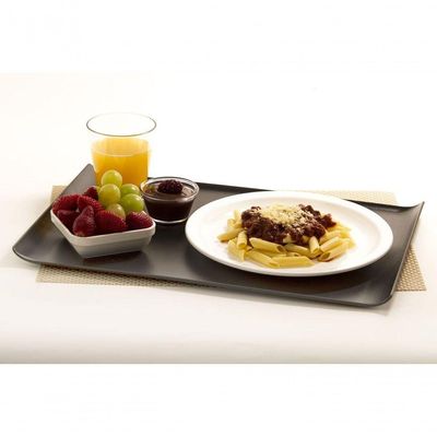 Bandeja Servir Quadrada 30x45 Branca Em Policarbonato Linha Profissional Cook Vem