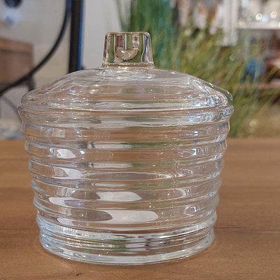 Açucareiro Colmeia De Cristal 10x10cm Lyor